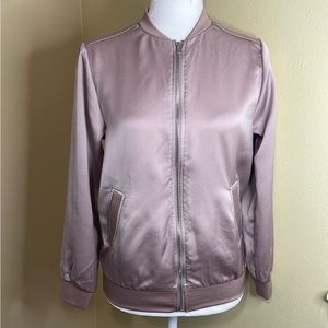 Topshop long sleeves zipper front Jacket Sz: 2